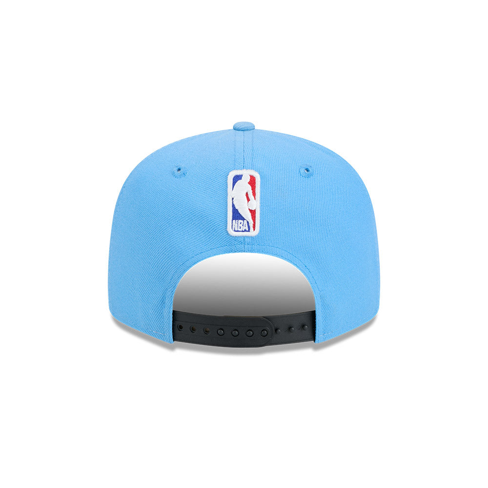 LA Clippers Hat - NBA 2024-2025 City Edition Blue Black 9Fifty Snapback Cap - New Era